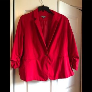 Roz & Ali light jacket - red.